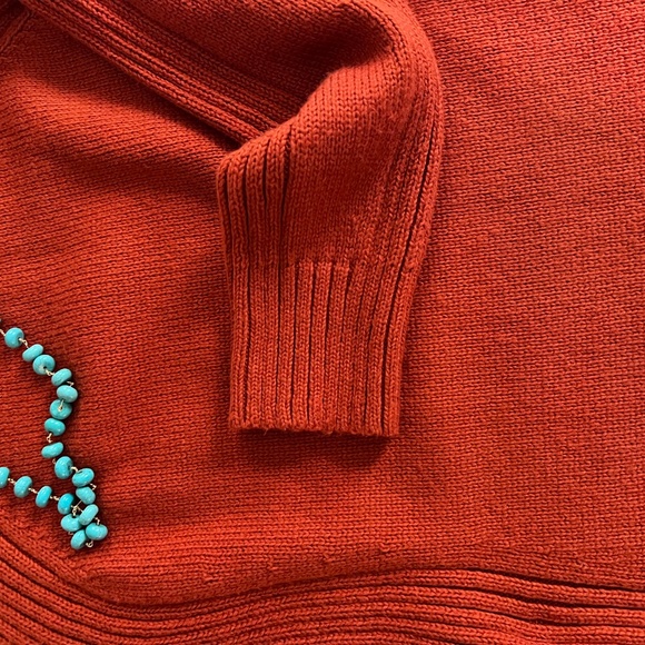 Talbots Mockneck Sweater Dress NWT Women’s Small – Ribbed Knit Midi Long Sleeve - Picture 8 of 8